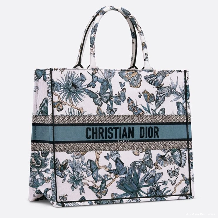 Cheap White Jouy Blue Dior de Toile Tote Mexico Canvas Motif Book 0723 Luxury